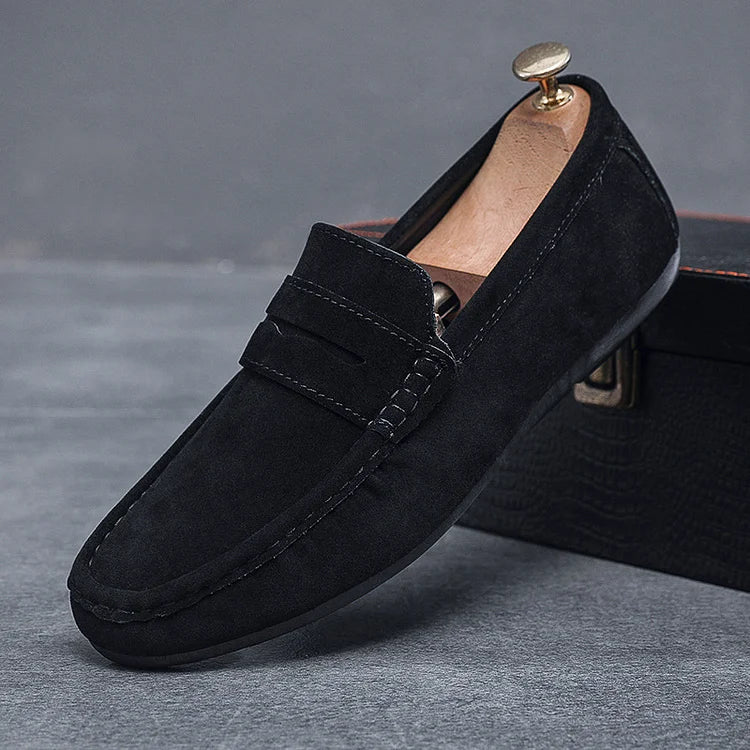 Cillian - Blokes' Suede Casual Kicks