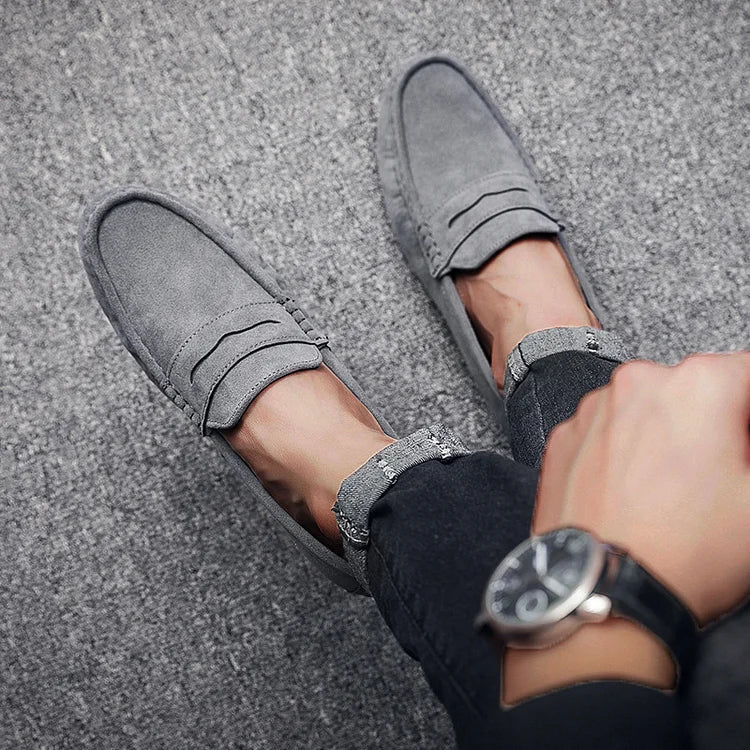 Cillian - Blokes' Suede Casual Kicks