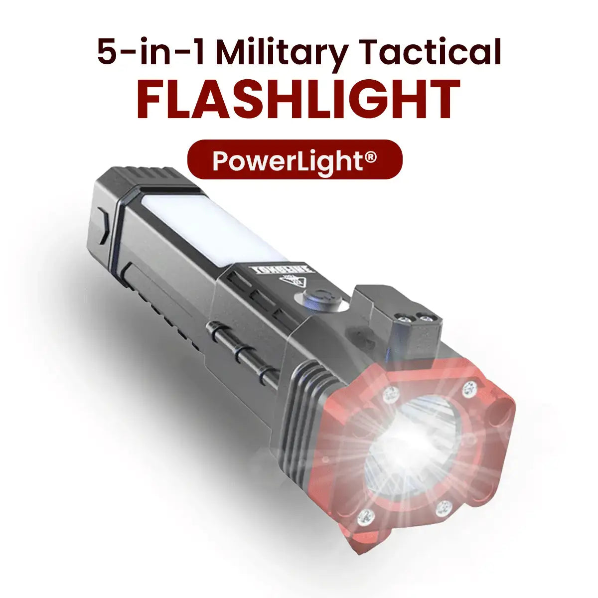 5-in-1 Military Tactical Torch - PowerLight®