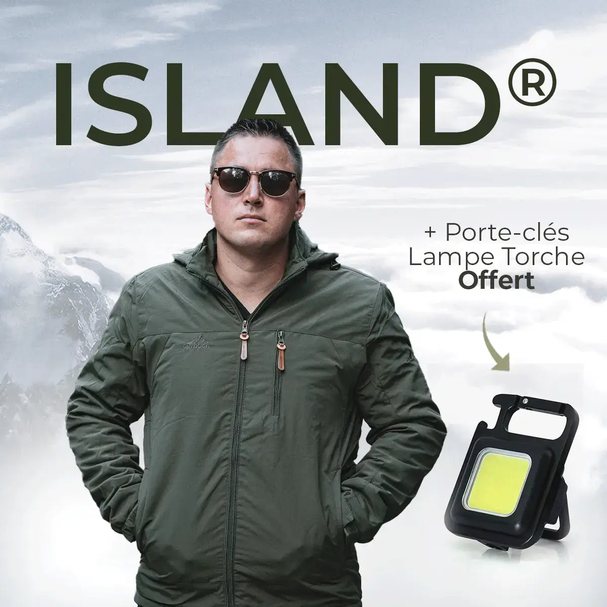 Combat-Ready Tactical Jacket Island® (+ Free Keyring Torch)