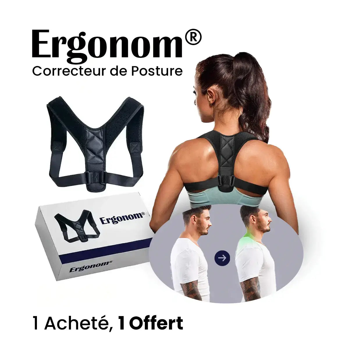 Ergonom® Posture Fixer (Grab One, Get One Free!)
