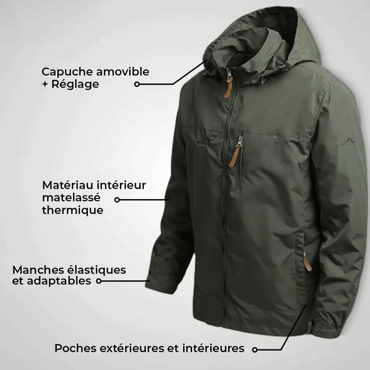 Combat-Ready Tactical Jacket Island® (+ Free Keyring Torch)