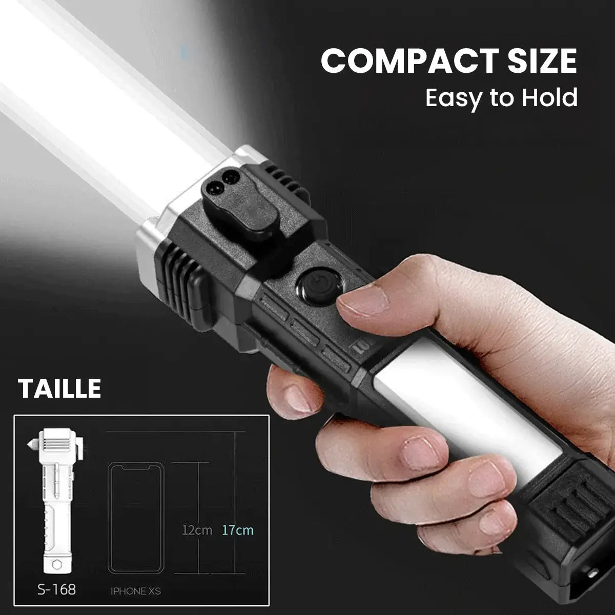 5-in-1 Military Tactical Torch - PowerLight®