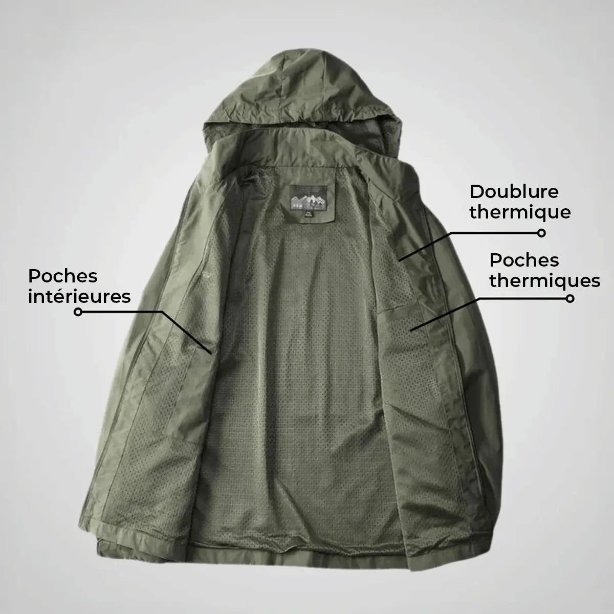 Combat-Ready Tactical Jacket Island® (+ Free Keyring Torch)
