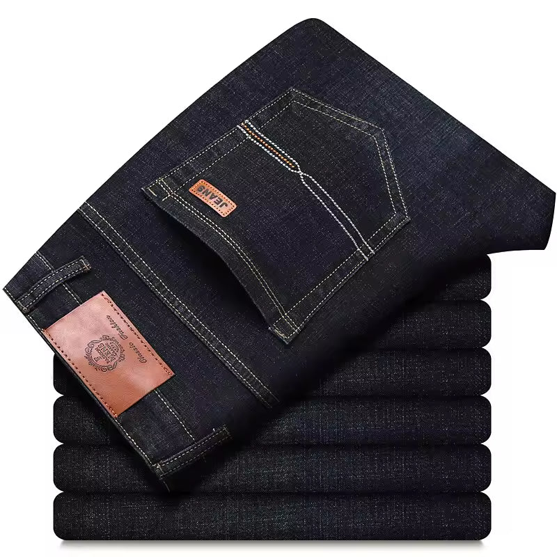 Millanuz Elastic Straight-Leg Jeans
