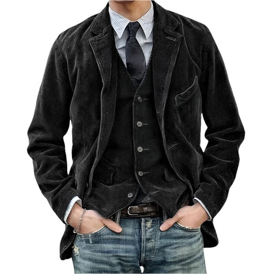 Retro Blazer and Corduroy Waistcoat - Proper Vintage Style!