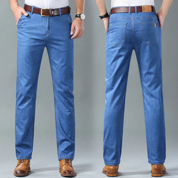 Millanuz Elastic Straight-Leg Jeans
