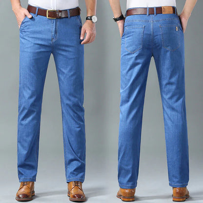 Millanuz Elastic Straight-Leg Jeans