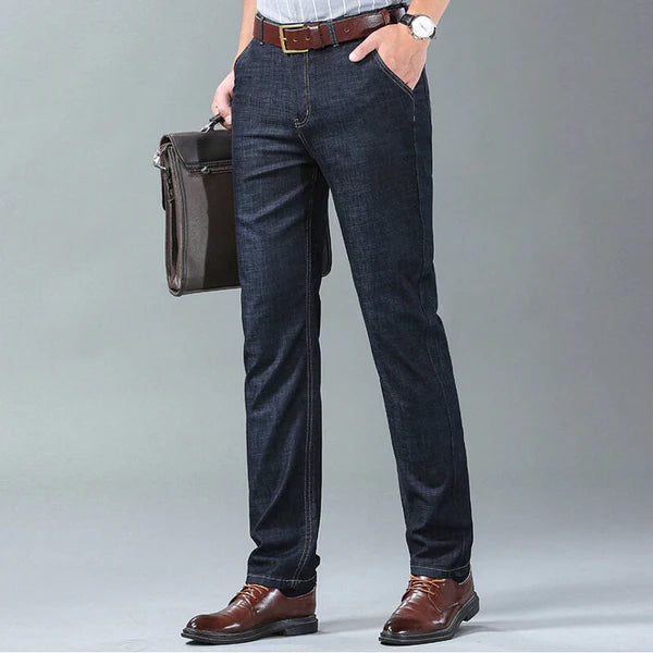 Millanuz Elastic Straight-Leg Jeans