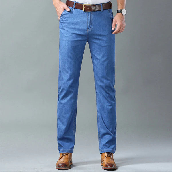 Millanuz Elastic Straight-Leg Jeans