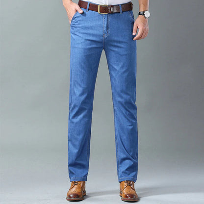 Millanuz Elastic Straight-Leg Jeans