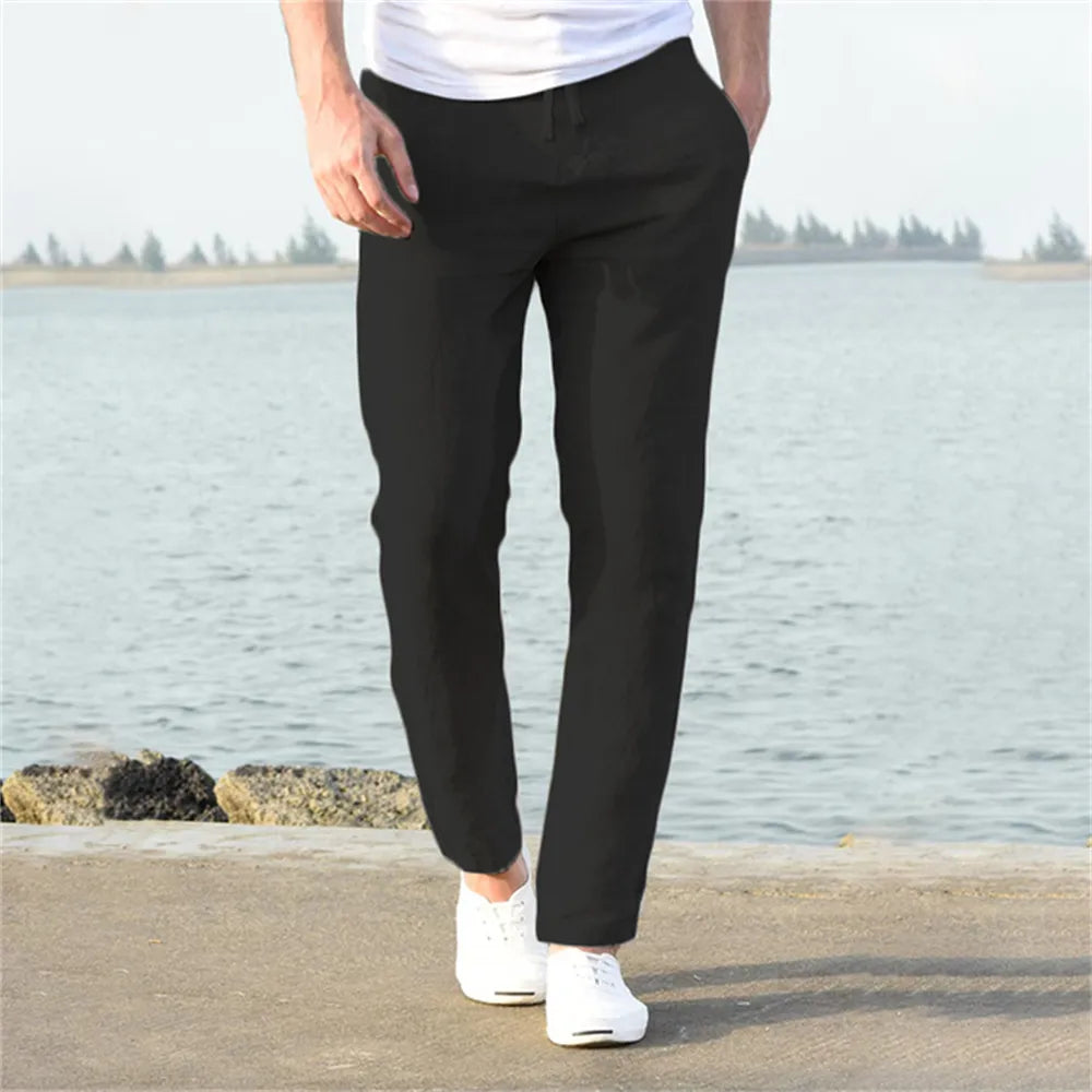 Poli - Blokes' Breezy Linen Trousers for a Cracking Summer