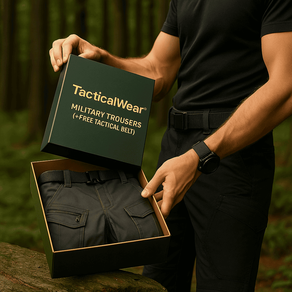 TacticalWear® Military Trousers (+ Free Tactical Belt)