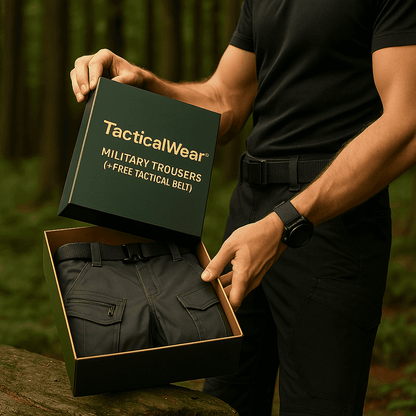 TacticalWear® Military Trousers (+ Free Tactical Belt)