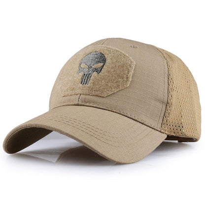Camouflage Skull Tactical Cap & Shades Combo
