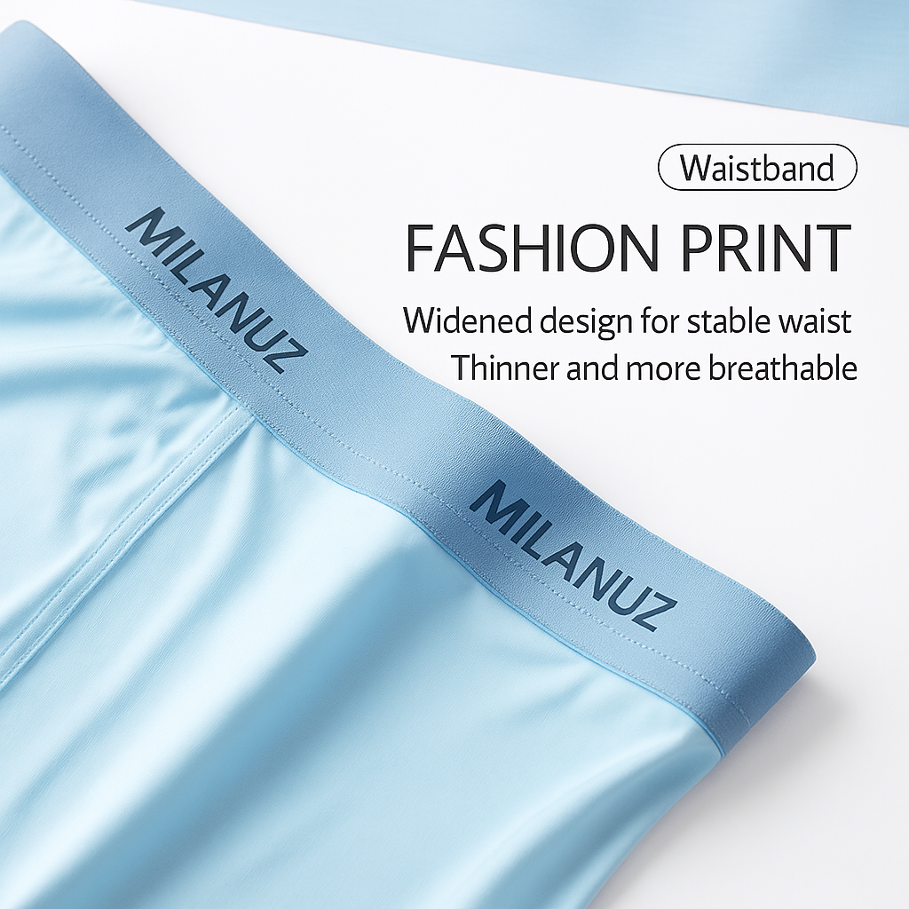 Ice Silk Boxer Briefs – Pure Comfort (Buy 4, Get 4 FREE)