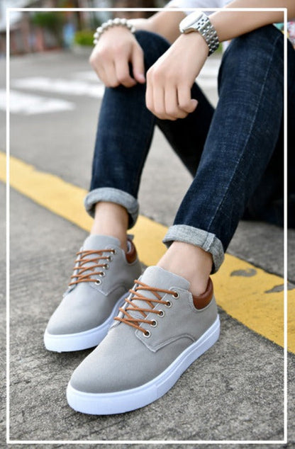 Magnus - Blokes' Trainers with a Crisp White Sole