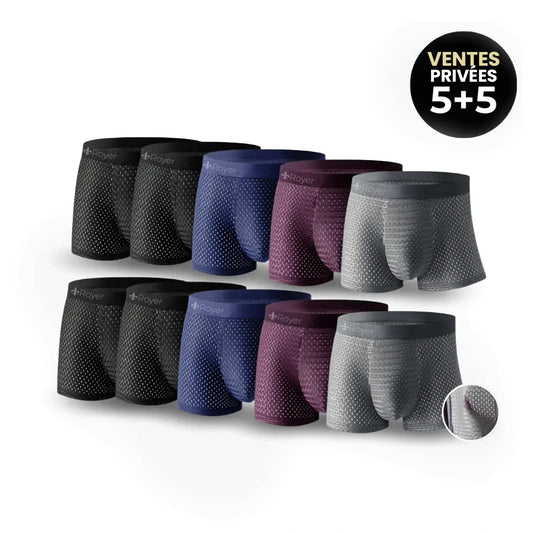 Bamboo Boxer Shorts – Pure Comfort & Built to Last (Grab 5, Get 5 FREE!)