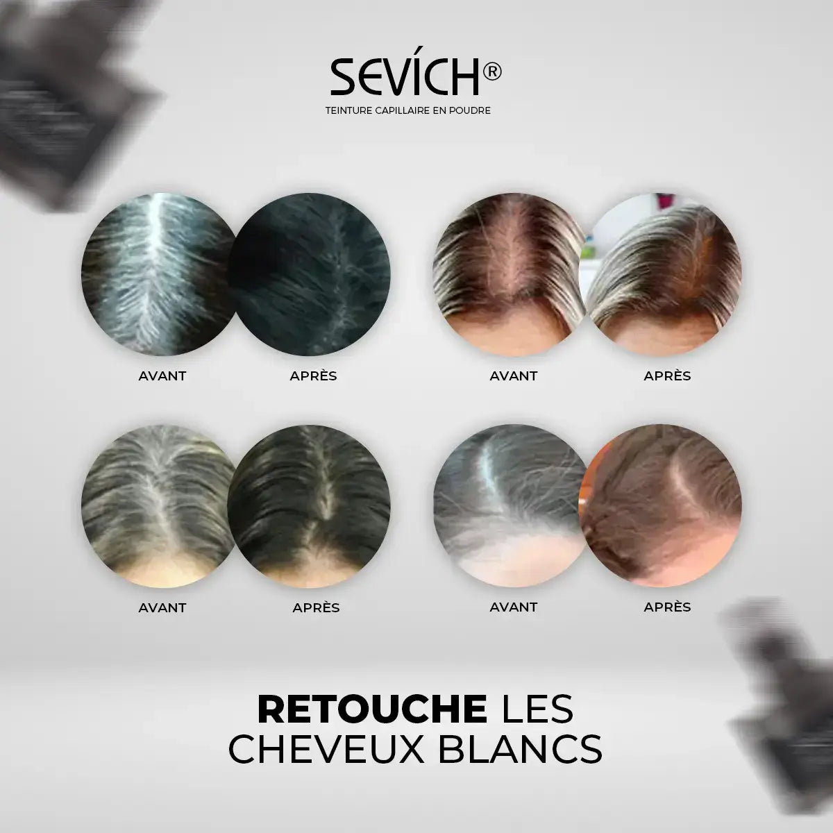 Sevích® Powder Hair Colour - Say Goodbye to Greys (Grab 1, Get 2 Free!)