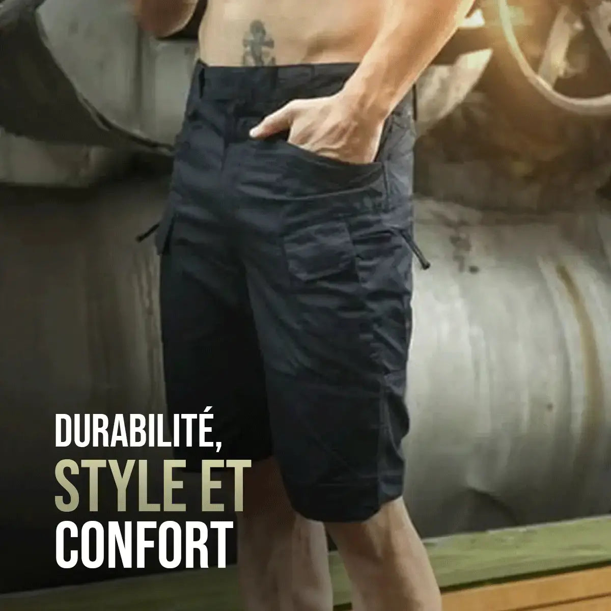 Blokes' Tactical Shorts Shield® (+ Free Tactical Belt Included!)