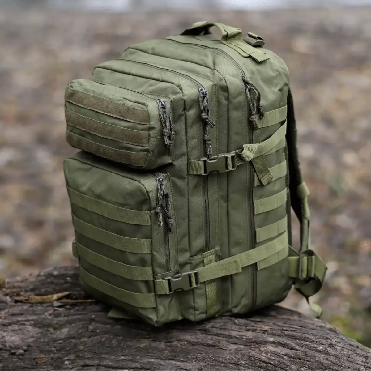 Exodus® Military Tactical Rucksack (+ Free French Flag Velcro Badge)