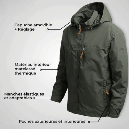 Combat-Ready Tactical Jacket Island® (+ Free Keyring Torch)