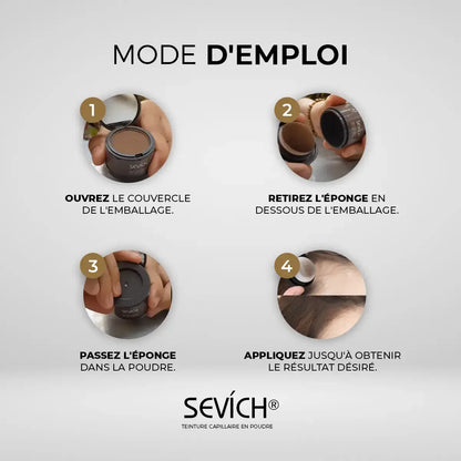 Sevích® Powder Hair Colour - Say Goodbye to Greys (Grab 1, Get 2 Free!)