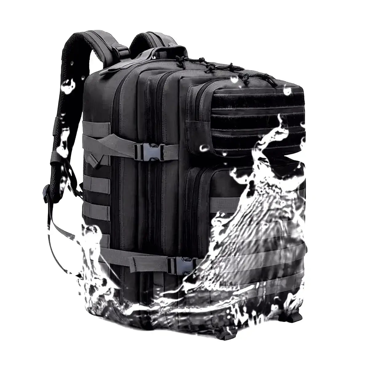 Exodus® Military Tactical Rucksack (+ Free French Flag Velcro Badge)