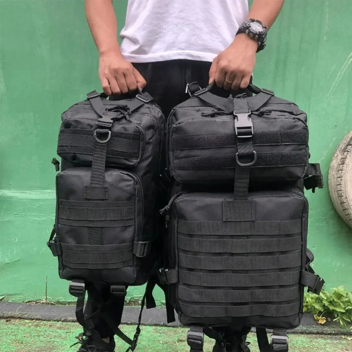 Exodus® Military Tactical Rucksack (+ Free French Flag Velcro Badge)