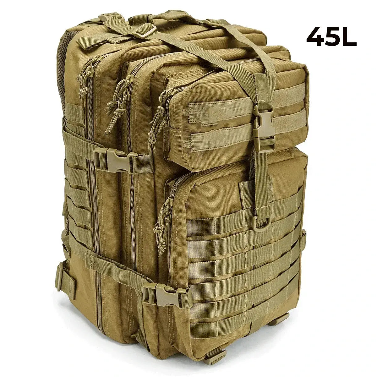 Exodus® Military Tactical Rucksack (+ Free French Flag Velcro Badge)