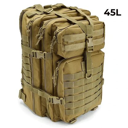 Exodus® Military Tactical Rucksack (+ Free French Flag Velcro Badge)