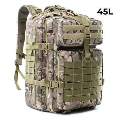 Exodus® Military Tactical Rucksack (+ Free French Flag Velcro Badge)