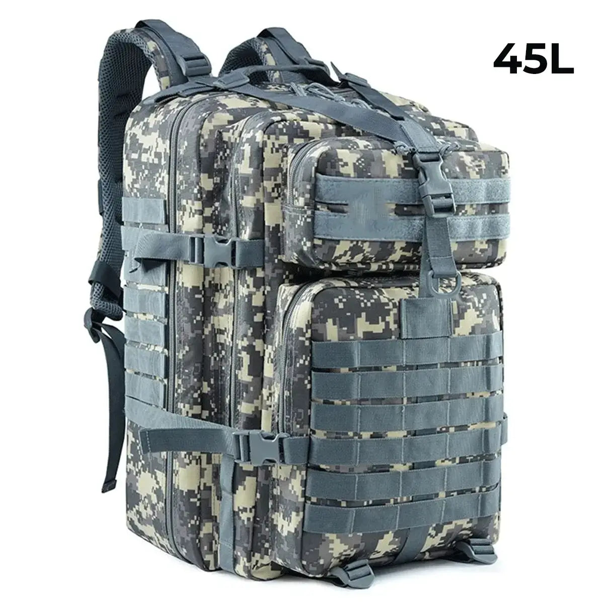 Exodus® Military Tactical Rucksack (+ Free French Flag Velcro Badge)