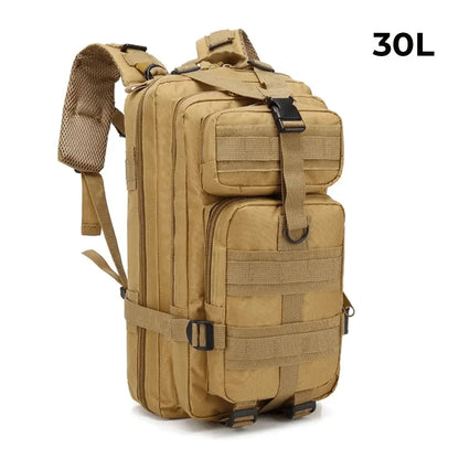 Exodus® Military Tactical Rucksack (+ Free French Flag Velcro Badge)