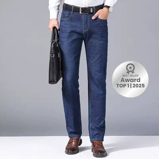 Millanuz Elastic Straight-Leg Jeans