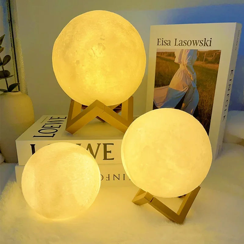 NightMoon - Moonlit Lamp for Dreamy Nights