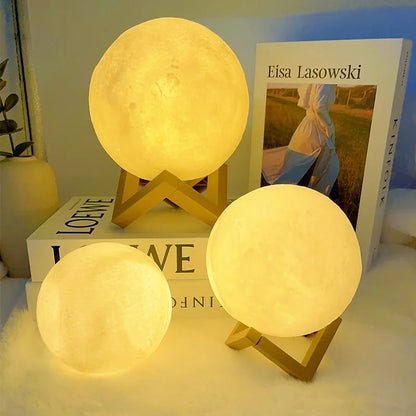 NightMoon - Moonlit Lamp for Dreamy Nights